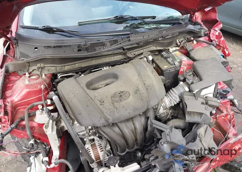 2019 Toyota Yaris L z USA, uszkodzony, nr VIN 3MYDLBYV8KY512068